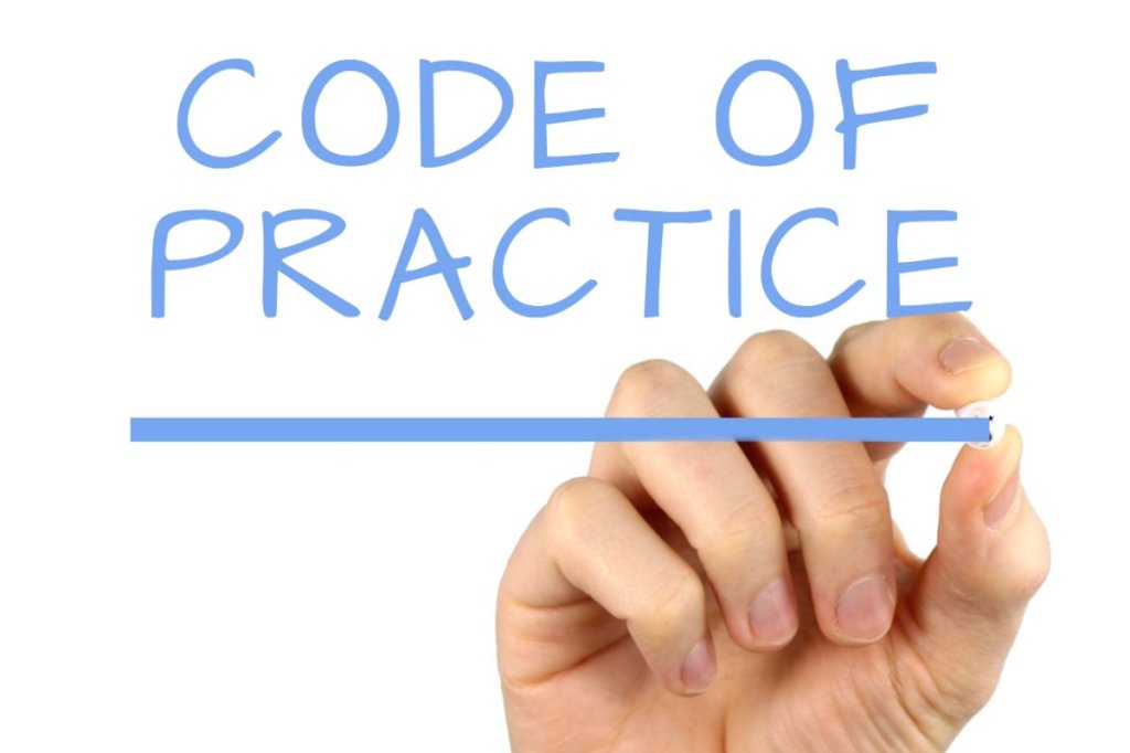 Uno sguardo al Code of conduct, il Codice deontologico britannico.